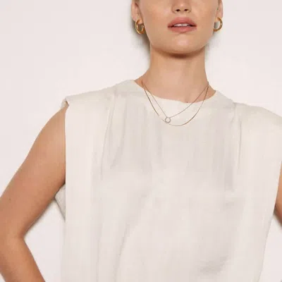 Tart Collections Veda Top In White In Beige