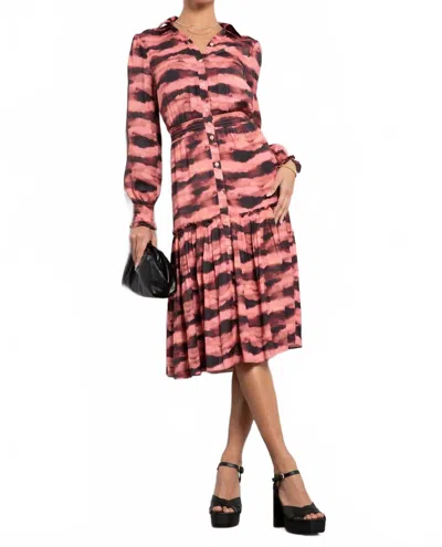 Tart Collections Vivianna Midi Dress In Watercolor In Multi