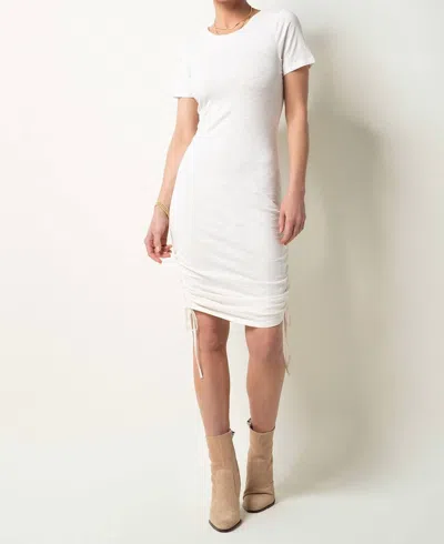 Tart Collections Zinnia Cotton Dress In Gardenia In White