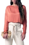 Tart Ditza Top In Copper Coin