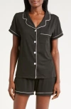 Tart Dixie Short Pajamas In Black