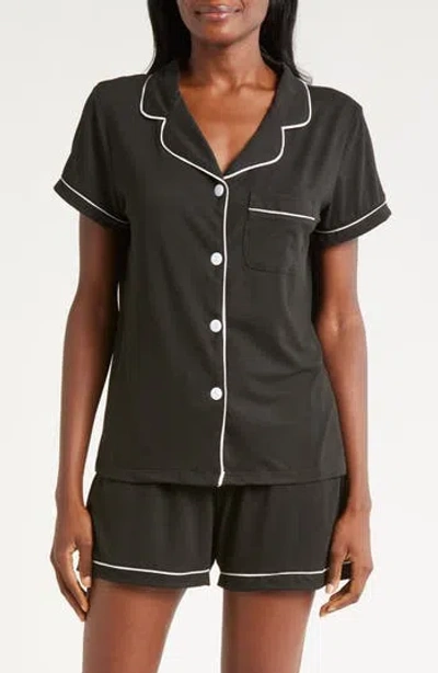Tart Dixie Short Pajamas In Black