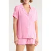 Tart Dixie Short Sleeve Pajamas Set In Pink