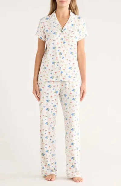 Tart Ginnie Brushed Jersey Pajamas In Blue