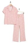 Tart Ginnie Brushed Jersey Pajamas In Pink