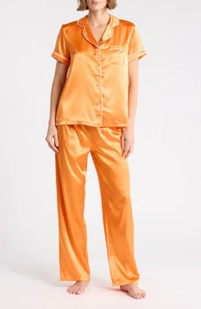 Tart Ginnie Satin Pajamas In Yellow