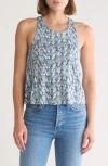 Tart Hallie Stretch Tank In Spring Snake