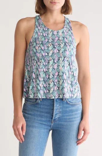 Tart Hallie Stretch Tank In Spring Snake
