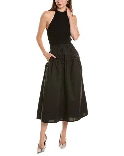 Tart Harbor Midi Dress In Black