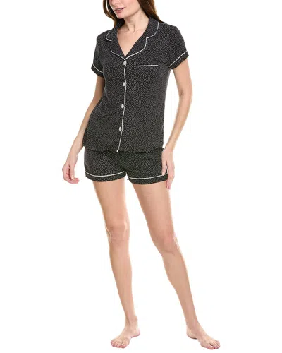 Tart Intimates 2pc Dixie Shirt & Short Set In Black