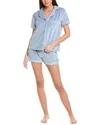 Tart Intimates 2pc Dixie Shirt & Short Set In Blue