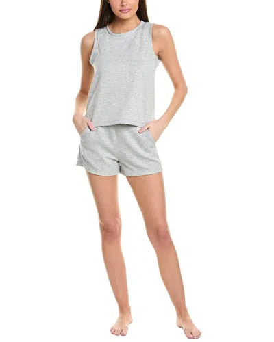 Tart Intimates 2pc Eowyn Top & Short Set In Grey