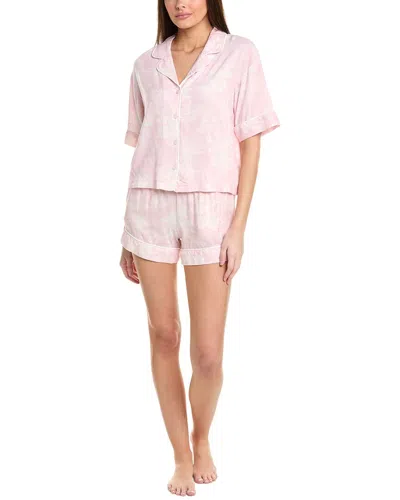 Tart Intimates 2pc Kine Shirt & Short Set In Pink