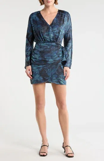 Tart Isono Long Sleeve Dress In Blue