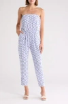 Tart Jackelyn Strapless Jumpsuit In Chainprint