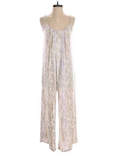 Pre-owned Tart Jumpsuit In Brown