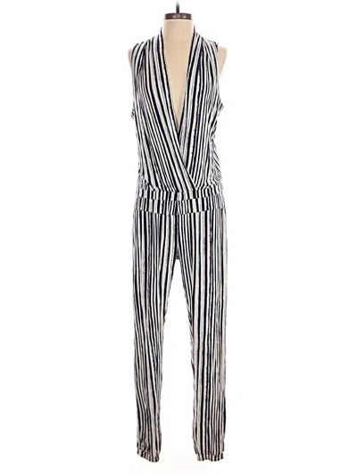 Pre-owned Tart Jumpsuit In Silver