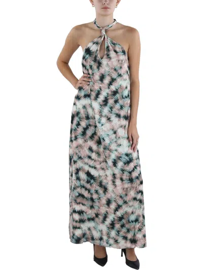 Tart Kaila Womens Printed Sleeveles Maxi Dress In Pink