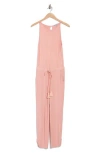 Tart Linda Ruched Straight Leg Jumpsuit