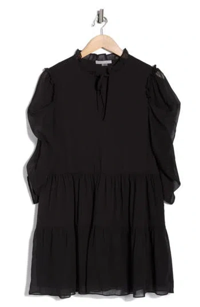 Tart Pippa Three Quarter Sleeve Dress In Black