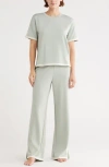 Tart Quintia Scuba Knit Top & Pants Lounge Set In Green