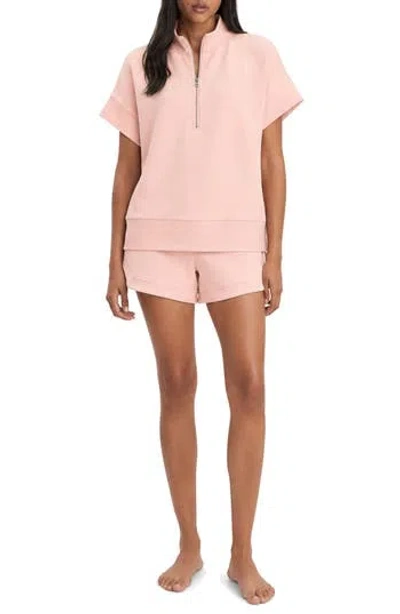 Tart Ritchie Short Sleeve Lounge Set In Pink
