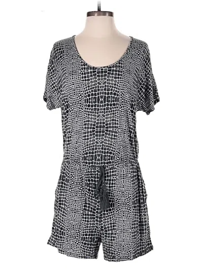Pre-owned Tart Romper In Gray