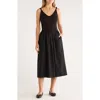 Tart Rosalba Sleeveless Fit & Flare Midi Dress In Black