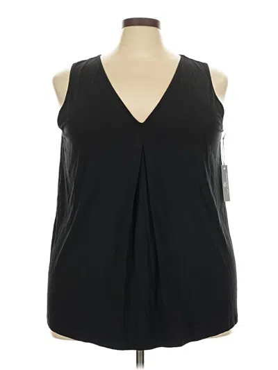Pre-owned Tart Sleeveless Blouse In Black