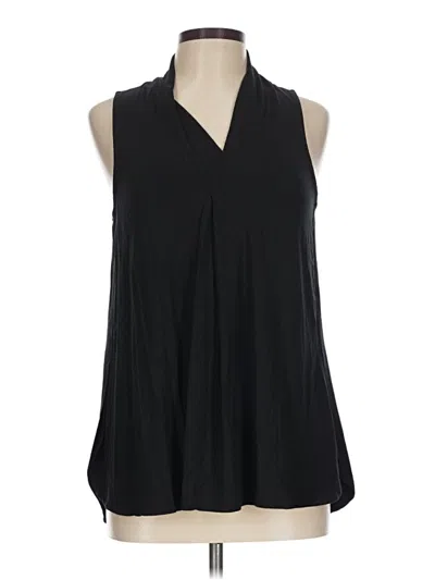 Pre-owned Tart Sleeveless Blouse In Black