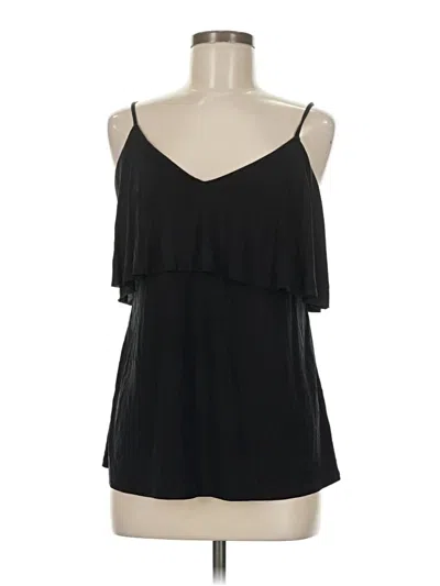 Pre-owned Tart Sleeveless Top Black Cold Shoulder Neckline Tops