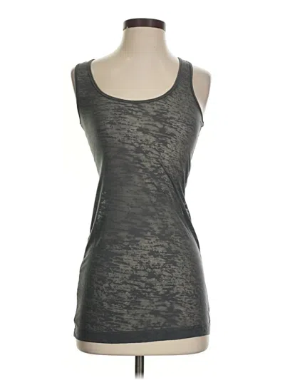 Pre-owned Tart Tank Top Gray Strapless Neckline Tops