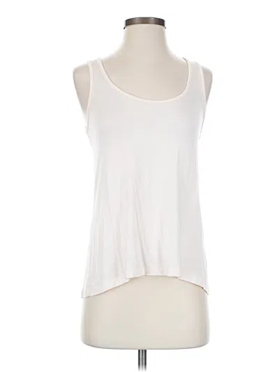 Pre-owned Tart Tank Top Ivory Strapless Neckline Tops