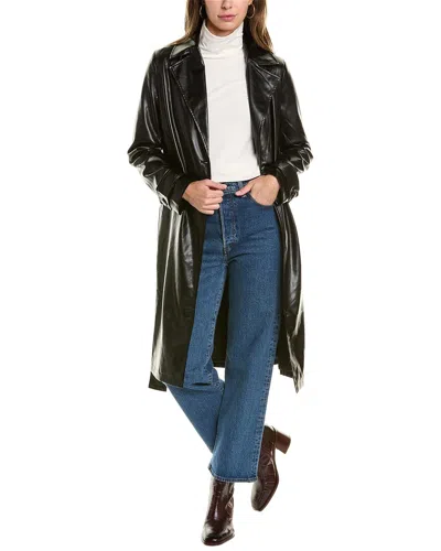 Tart Valda Trench Coat In Black