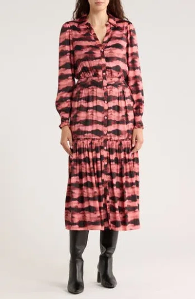 Tart Vivianna Long Sleeve Dress In Pink