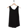 Tart Wide Strap Tank In Black