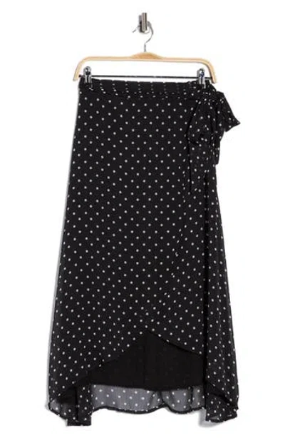 Tart Yasinia Faux Wrap Skirt In Black