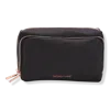 Tartan + Twine Basics Black Double Zip Organizer