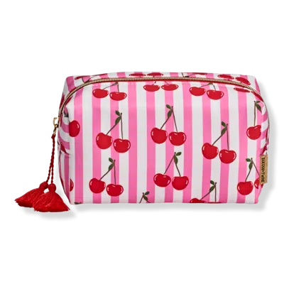Tartan + Twine Cherry Stripe Large Loaf In Pink