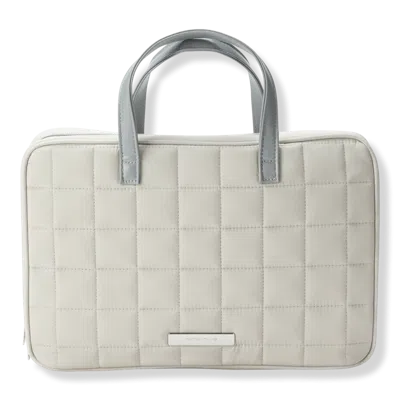 Tartan + Twine Gray Pretty Puffers Weekender