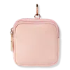 Tartan + Twine Pink Mini Double Zip Foldable Pouch