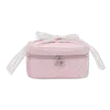 Tartan + Twine Wicked Quilted Train Case With Bow