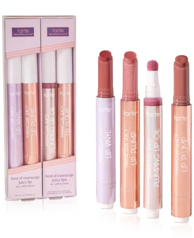 Tarte 4-pc. Best Of Maracuja Juicy Lips Set In White