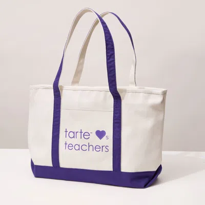 Tarte Â?¢ Loves Teachers Tote Bag In White