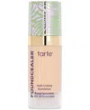 Tarte Babassu Foundcealer Skincare Foundation Broad Spectrum Spf 20, Travel Size In Brown