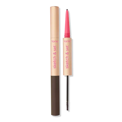 Tarte Big Ego Sketch & Set Brow Pencil & Tinted Gel - Dark Brown