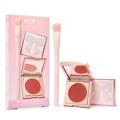 Tarte Cosmetics Face Card Never Declines Cc Undereye & Brush In Red