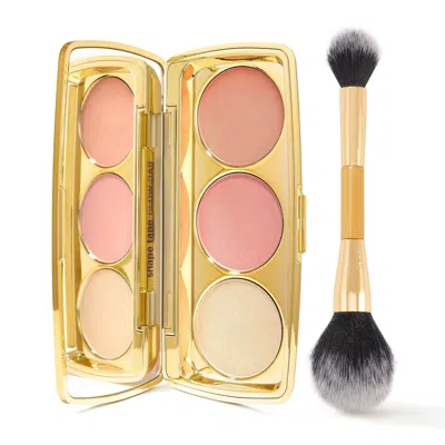 Tarte Cosmetics @itsmaureenkelly Highlight Reel Cheek Wardrobe + Brush Bundle In Multi