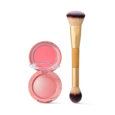 Tarte Cosmetics Macaron Blush & Glow Duo + Brush In Multi