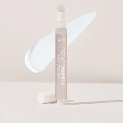 Tarte Cosmetics Maracuja Juicy Plumping Lip Oil In Transparent